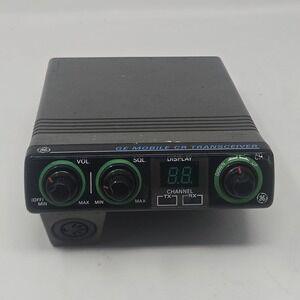 Vintage GE Mobile CB Transceiver Model 3-5809C 40 Channel Radio FOR PARTS ONLY